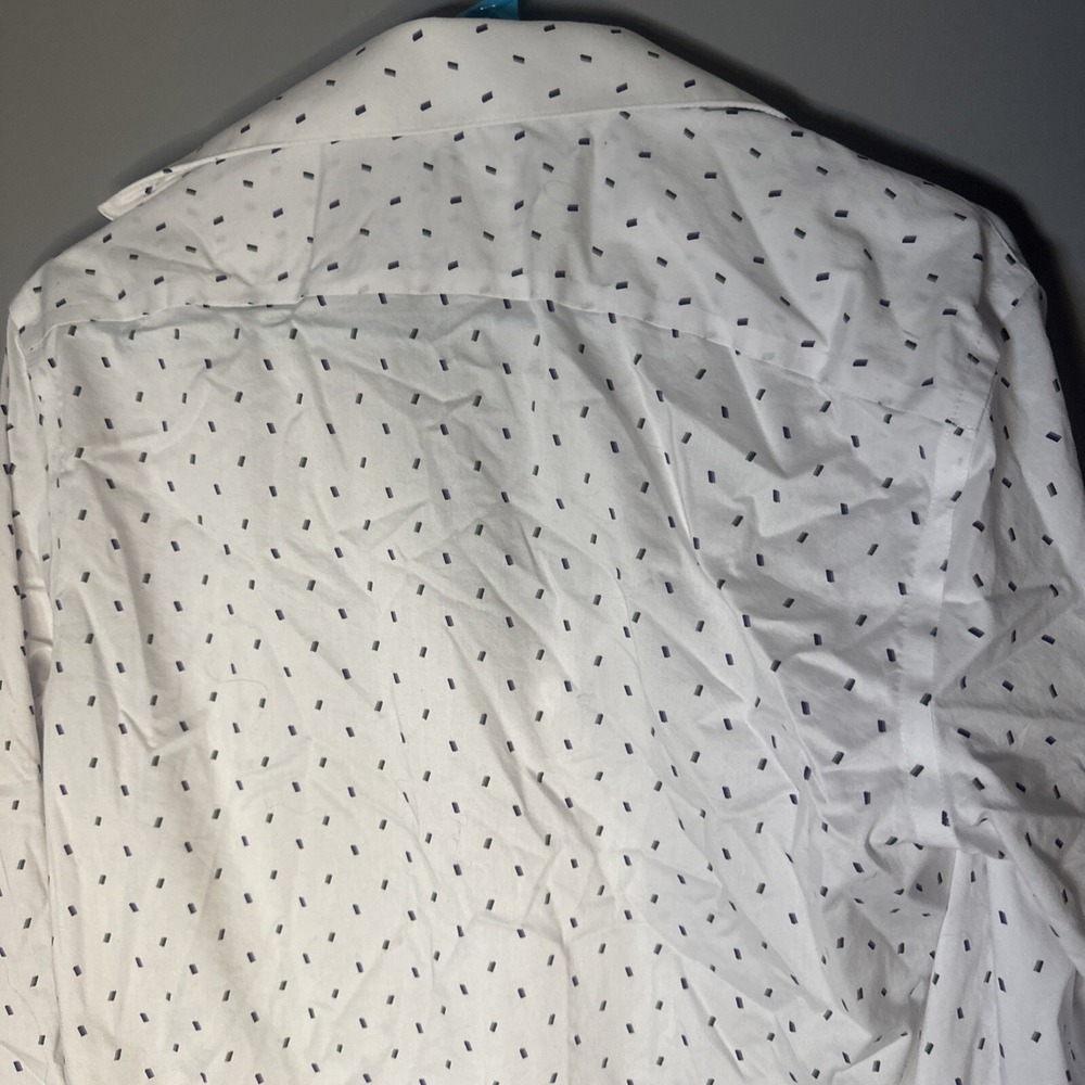 Van Heusen Flex Small Men's Long Sleeve Button Up Shirt - Picture 7 of 7
